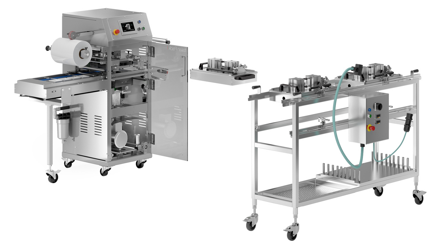 Express pakkemaskin, verktøybytte - Italianpack - Casy.no