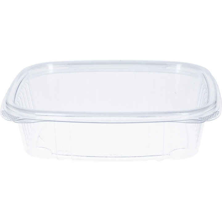 Delikatessebeger 750 ml R-PET med hengslet lokk