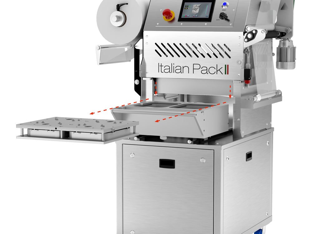 Oceania skålpakkemaskin, ramme bytte - Italianpack - Casy.no