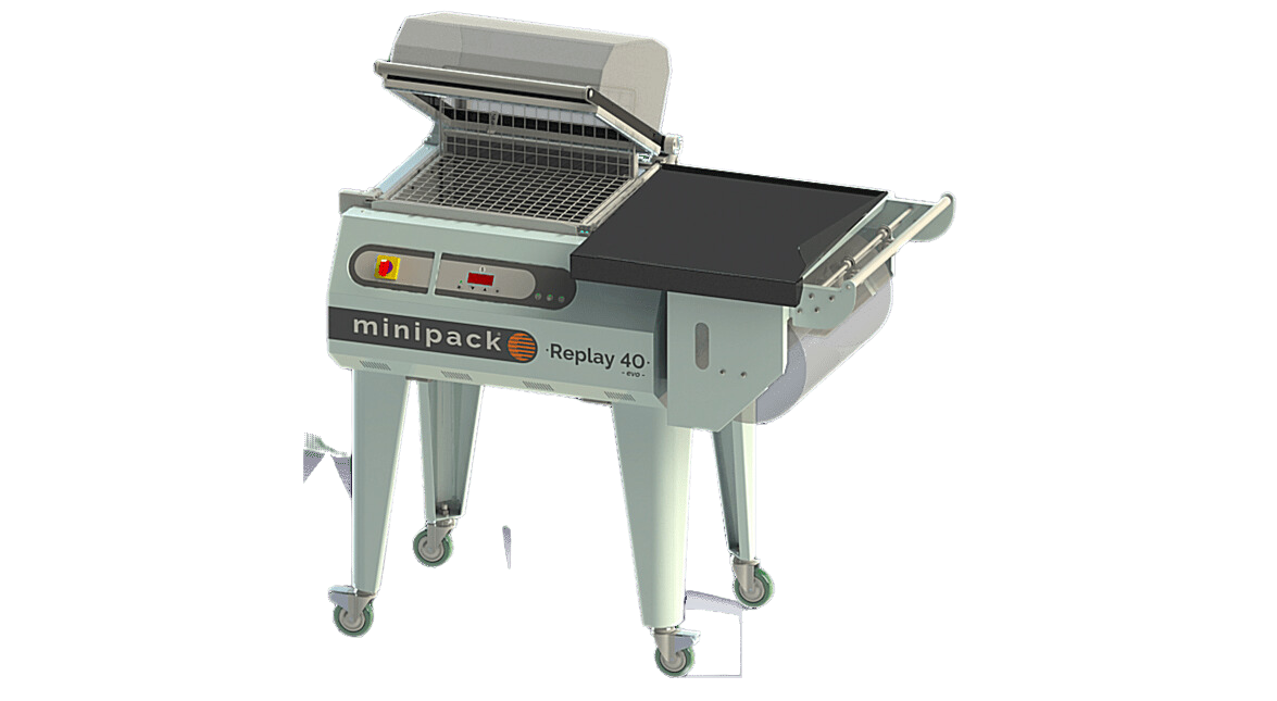 Varmekrympevogn Replay 40 Evo - Minipack-Torre - Casy.no