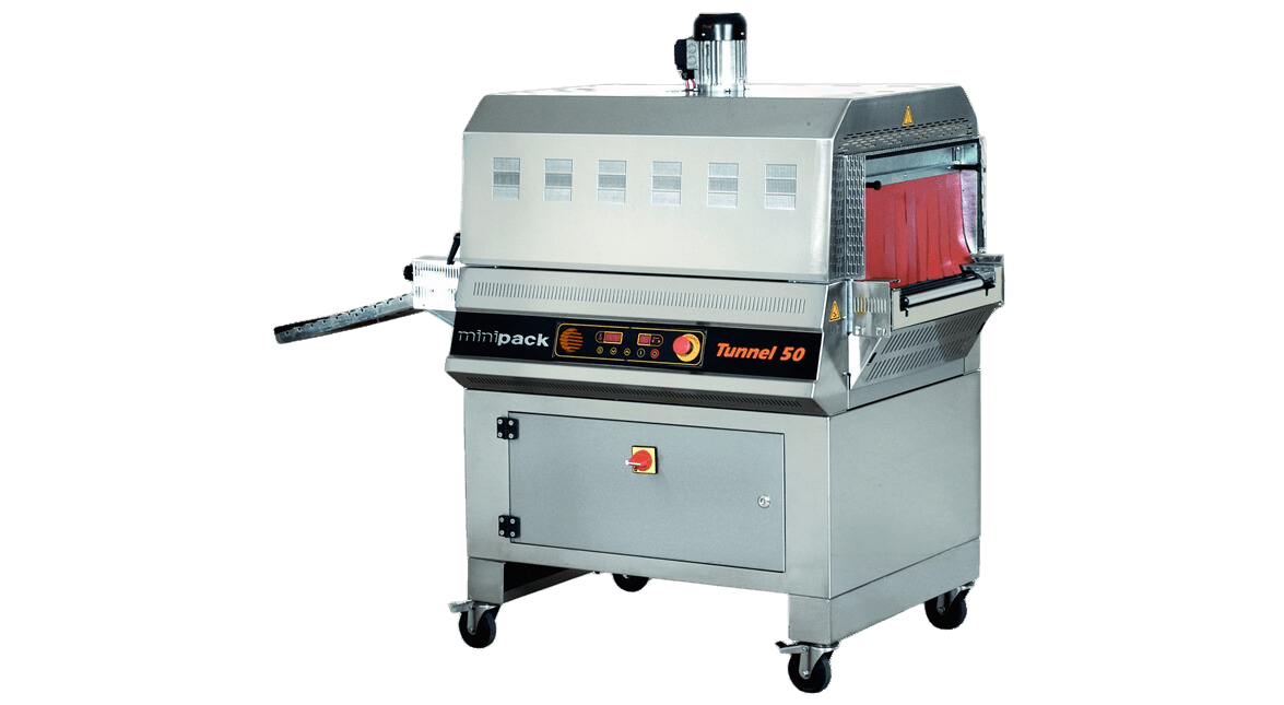 Varmekrympe tunnel Tunnel 50 Digit Inox, teknisk tegning - Minipack-Torres - Casy.no