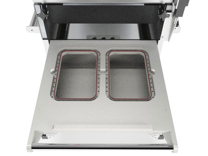 Oceania Mini skålpakkemaskin, bordmodell, ramme for to skåler - Italianpack - Casy.no