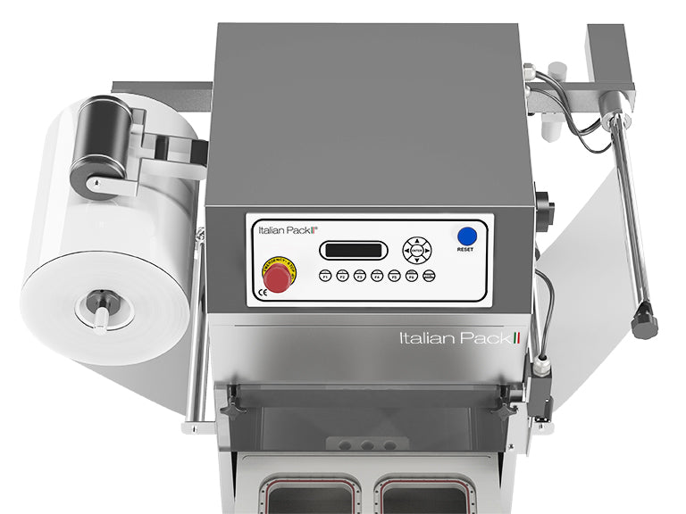 Oceania Mini skålpakkemaskin, bordmodell, kontrollpanel - Italianpack - Casy.no