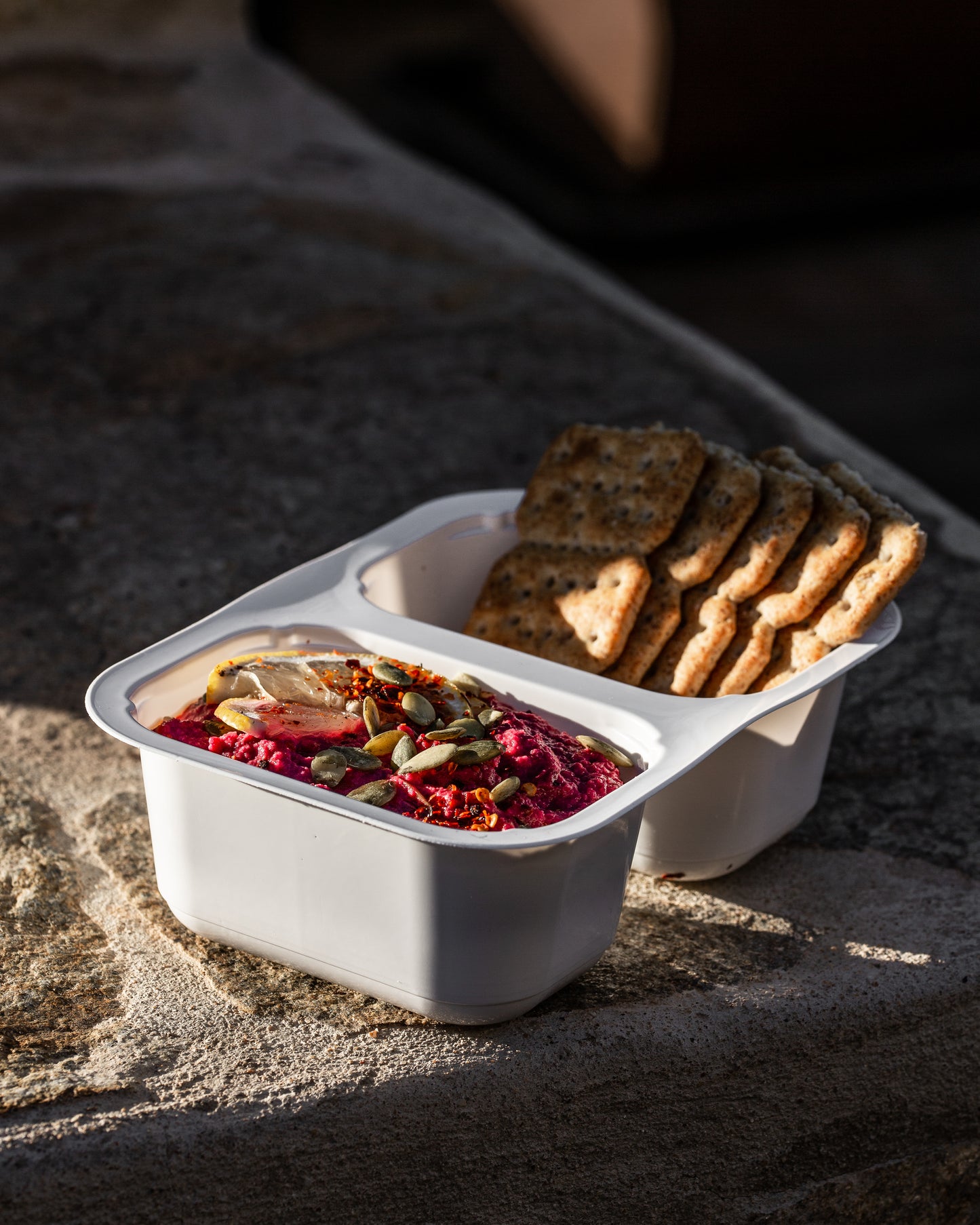 PP Skål 2-rom 0,5 liter - Casy - Casy.no