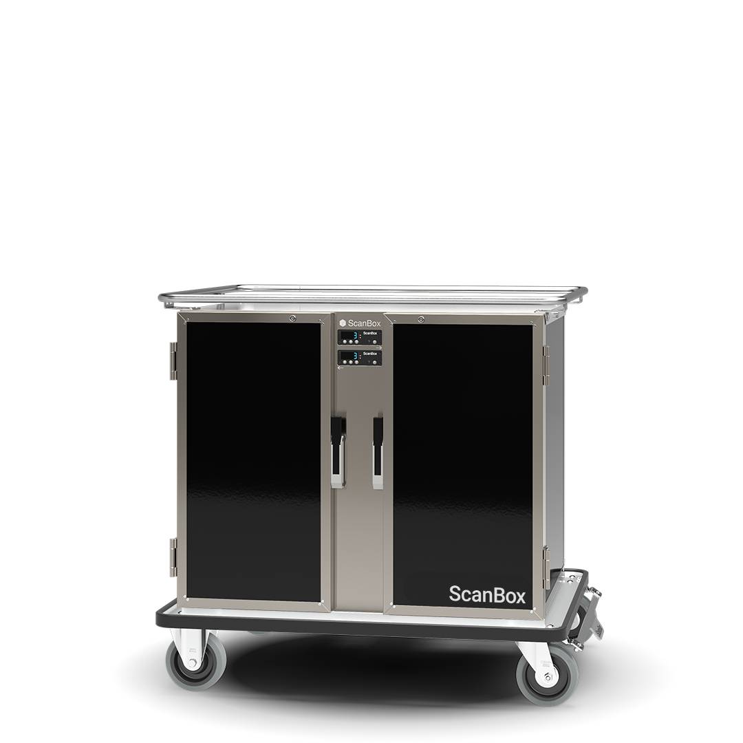 Ergo Line transportvogn, Duo kjøling C8 - ScanBox - Casy.no