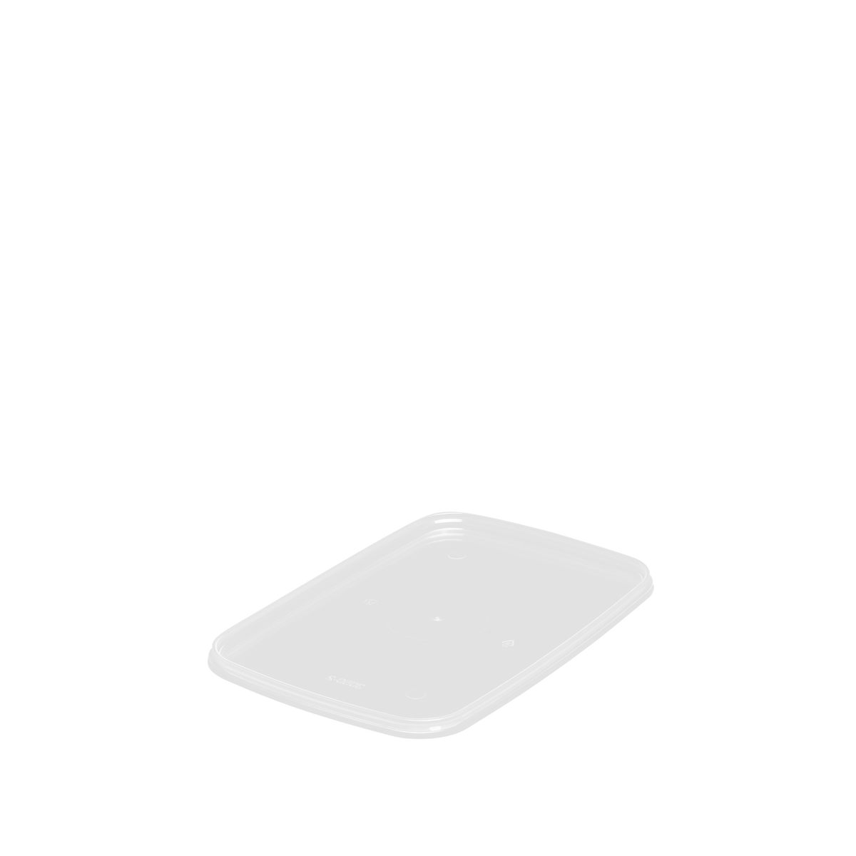 Lokk til PP-plastboks 4056 KLAR | 192 x 129 mm