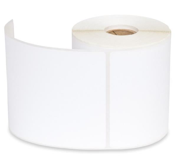 Etikett papir 102x84mm 1500 stk. per rull